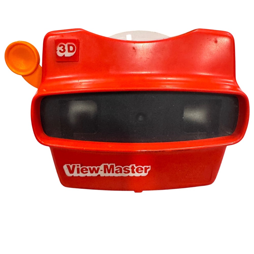 Vintage View-Master 3D Red Viewer & Reel-Batman Joker's Wild Tyco Toys Made USA